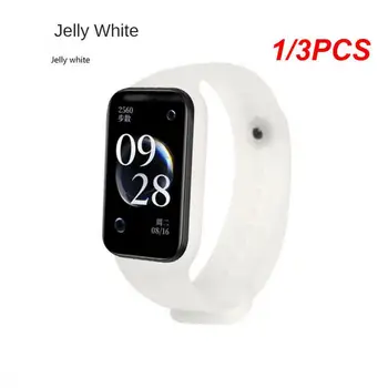 1/3шт Нов Jelly Каишка за часовник Band 2 Wristband Гривна на китката XiaomiRedmi Band 2 Smartwatch спортни Леки