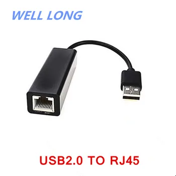 1 бр./лот Мрежова карта USB2.0, 100 М свободен устройство, външна мрежова карта USB plug and play за RJ-45.