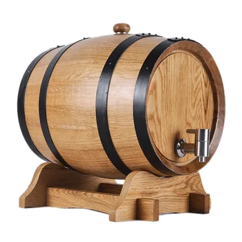 10-литров дъб буре за отлежаване на уиски, дървени бъчви за вино