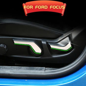 4 бр. За Ford Focus 4 MK4 2019 2020 20201 LHD Бутон за регулиране на превключвателя на предната седалка Корнизи в лентата с Етикети Аксесоари