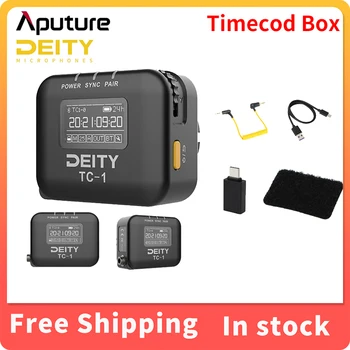 Aputure DEITY TC-1 Безжичен генератор на тайм-код, микрофон, във Времето на енкодер за запис на видео стрийминг в реално време с управлението на приложение