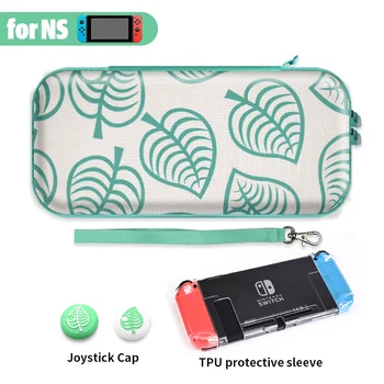 DATA FROG Прозрачен защитен калъф за Nintendo Switch, преносим пътна чанта за съхранение, протектор за аксесоари Switch Protector
