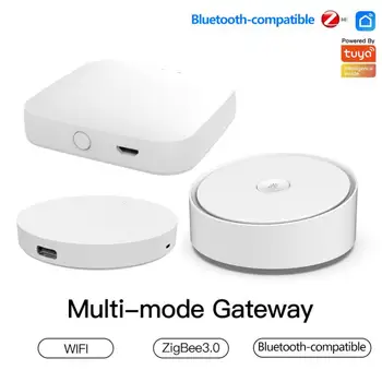 Sasha Smart Multi-mode Портал Хъб Безжичен Мост ZigBee 3.0 Bluetooth Дистанционно Управление Mesh За Smart Life Алекса Google Home