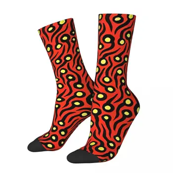 Uget Nglangi Yayoi Kusama Японски художник Зимни чорапи унисекс в стил хип-хоп Happy Socks Уличен стил Crazy Sock
