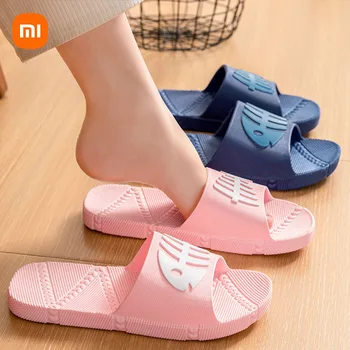 Xiaomi Youpin 36-50 Размер плюс, мъжки и дамски чехли, сандали на равна подметка, леки ежедневни летни чехли за домашна баня, нескользящие