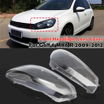 Автомобилна светлината на прожекторите, обектив фарове, капак на лампата, на левия и десния лампа за Golf 6 MK6 R E 2009-2012 г.