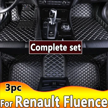 Автомобилни стелки за Renault Fluence 2011 2012 2013 2014 2015 2016 2017, Автомобилни накладки за краката на поръчка, Автомобилни килими, аксесоари