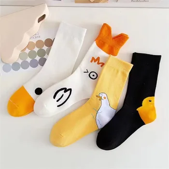 Жените чорапи Kawaii lolita сладко items забавни скарпетки в корейски стил calcetines tobilleros mujer calzini chausette