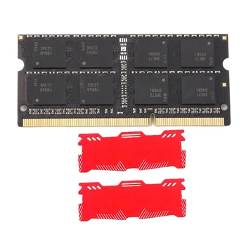 За ram паметта на лаптопа MT 8 GB DDR3 + охлаждащ жилетка, 1333 Mhz, PC3-10600 204 контакт sodimm памет за оперативна памет на лаптопа