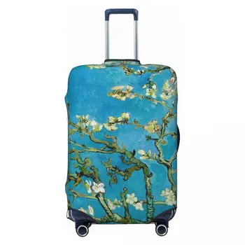 Калъф за куфара с участието на Винсент Ван Гог, защитен калъф за пътуване, удобна чанта за багаж