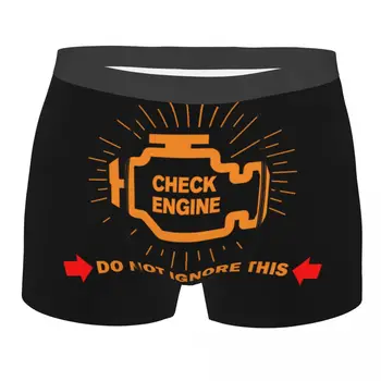 Къси панталони-Секси боксерки Check Engine 99, колан, мъжки гащи, ластични гащи, бельо