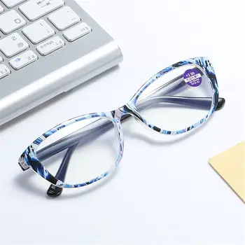 Мъжки женски преносими реколта очила за четене със защита от синя светлина ультралегкой рамки