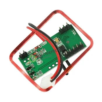 НОВ UART 125 khz EM4100 RFID карта Key ID, Reader Модул RDM6300 (RDM630) За Модул Платка Arduino НОВА