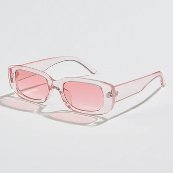 Нови Малки Слънчеви Очила на Жените и Мъжете Модни Реколта Маркови Дизайнерски Хип-Хоп Квадратни Зелени Слънчеви Очила Дамски Очила с UV400 _DBT-3036_