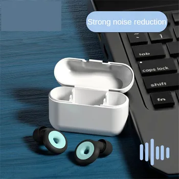 Нови Силиконови тапи за плуване, Шумоподавляющие слушалки за сън, шумоподавляющие, за да проверите за намаляване на шума, Звукоизолирани Тапи за уши с шумопотискане