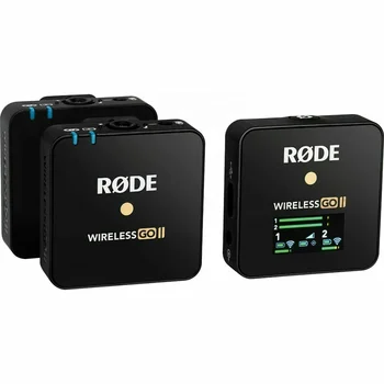 ОТСТЪПКА-ГОДИШНА ПРОДАЖБАТА При Покупка С Увереност Нови, Оригинални С 2-Местен Компактен Цифров Микрофонной система Outdoor Rode Wireless GO II
