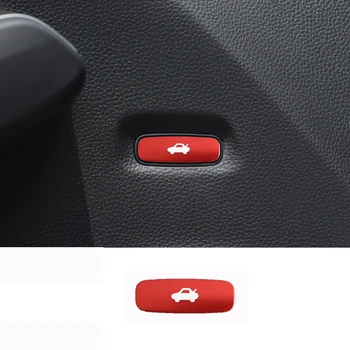 Стикер на бутона за включване на ключалка на вратата на багажника на колата от алуминиева сплав за Honda Civic 11th 2021 2022 2023, Аксесоари за интериор, car set