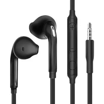 Съвместимост-Поддръжка на жични слушалки HD Покана, микрофон, стерео бас, ушите с кабелен горивото за Android телефони/ Apple