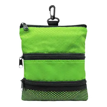 Чанта за аксесоари за голф, чантата за голф, преносима чанта за топката, поясная чанта, Добра защита, Голям капацитет, с много джобове, идеални за детски играчки.