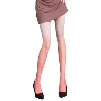 Чорапогащник с висока талия и тънък дъното, секси чорапи с мрежа от наклон цвят, клубна облекло