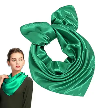 Шал с квадратна лъч, копринена и модерен Универсален шал, удобен в чорап, аксесоари за дамски дрехи, пазаруване, срещи
