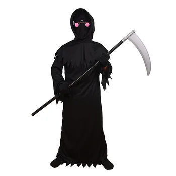 Cosplay на ужасите за Хелоуин костюм на Призрак с червени очи, Силен Вик, Плюе на Дявола, Определени Тъмни Пратеници.
