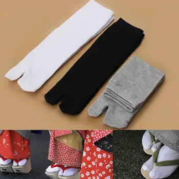Unisex Чорапи women ' s Sandal Split Toe Ninja Tabi Geta Чорапи дамски чорапи