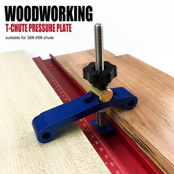 Дървообработваща плоча на работната маса Фиксиран скоба за Определяне блок Дървообработващи инструменти 