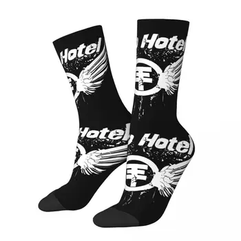 Зимни Топли ежедневни мъжки и дамски чорапи и Tokio Hotel, нескользящие футболни чорапи Band Music