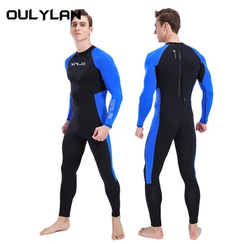 Мъжки неопрен Oulylan, костюм за гмуркане, Горещи летни костюми, пълен костюм за плуване, сърфиране, каране на каяк, екипировка за подводен риболов