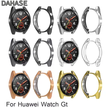 Нов калъф от TPU покритие за Huawei Watch GT, Защитна Броня, Мека Силиконова капачка за часа Huawei Smart Watch GT Band
